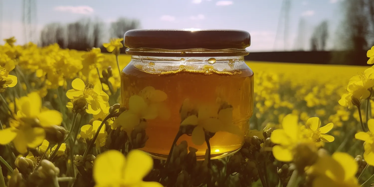 Dlaczego miód rzepakowy jest biały?